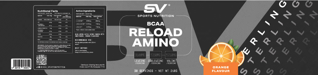 Reload BCAA Amino 240g