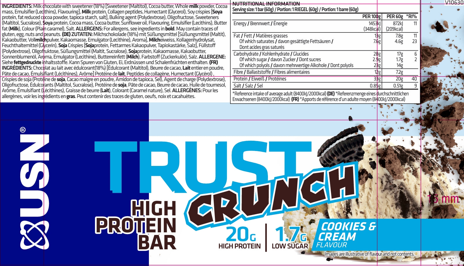 USN Trust Crunch High Protein Bar