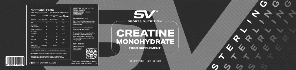 Creatine Monohydrate 300g