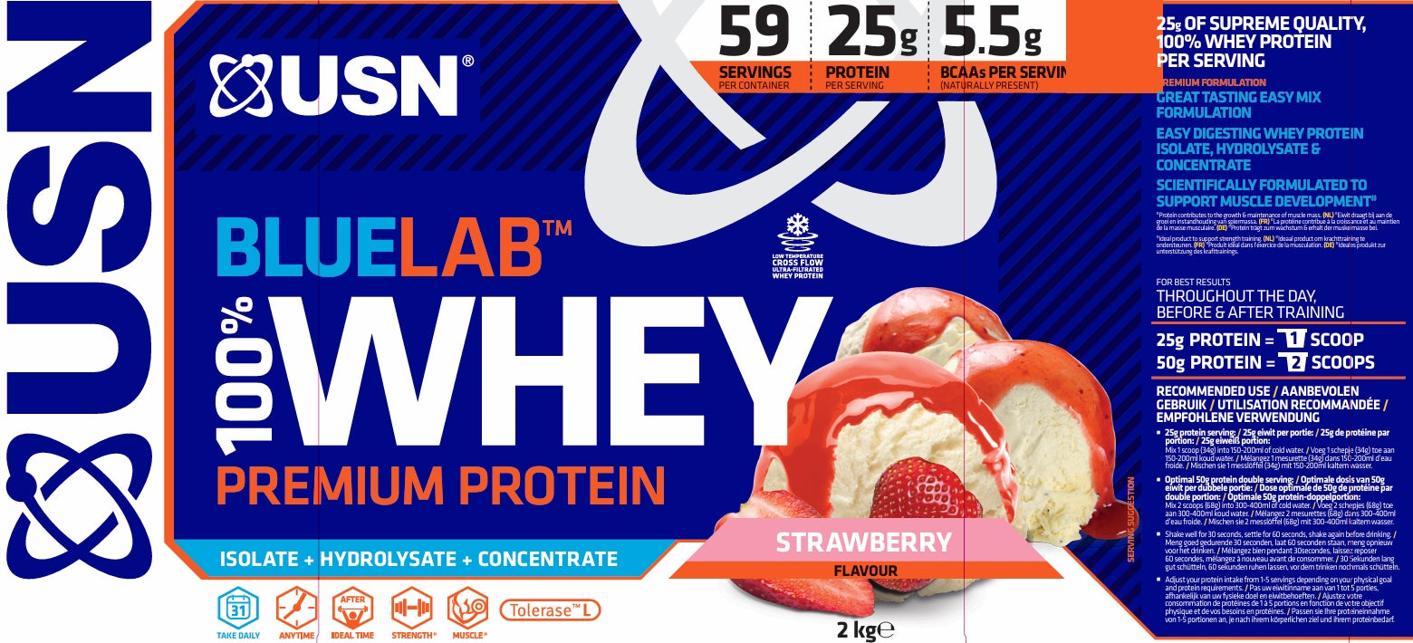 BlueLab® 100% Whey Protein 2kg