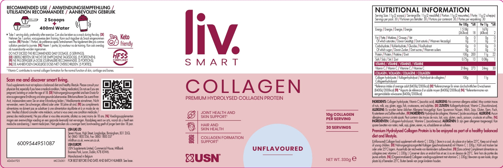 Liv.Smart pure Collagen 330g