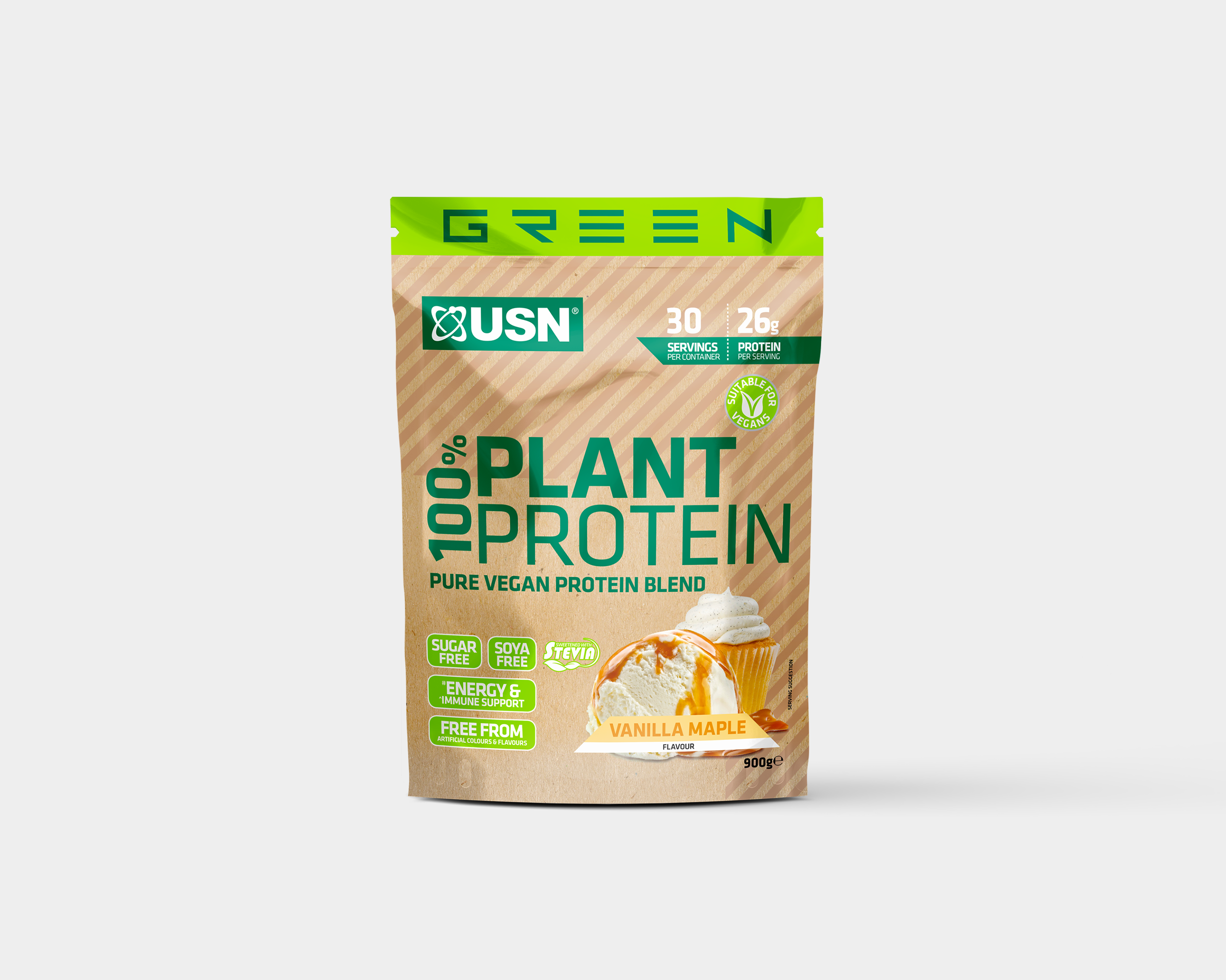 100% Plant Protein 900g