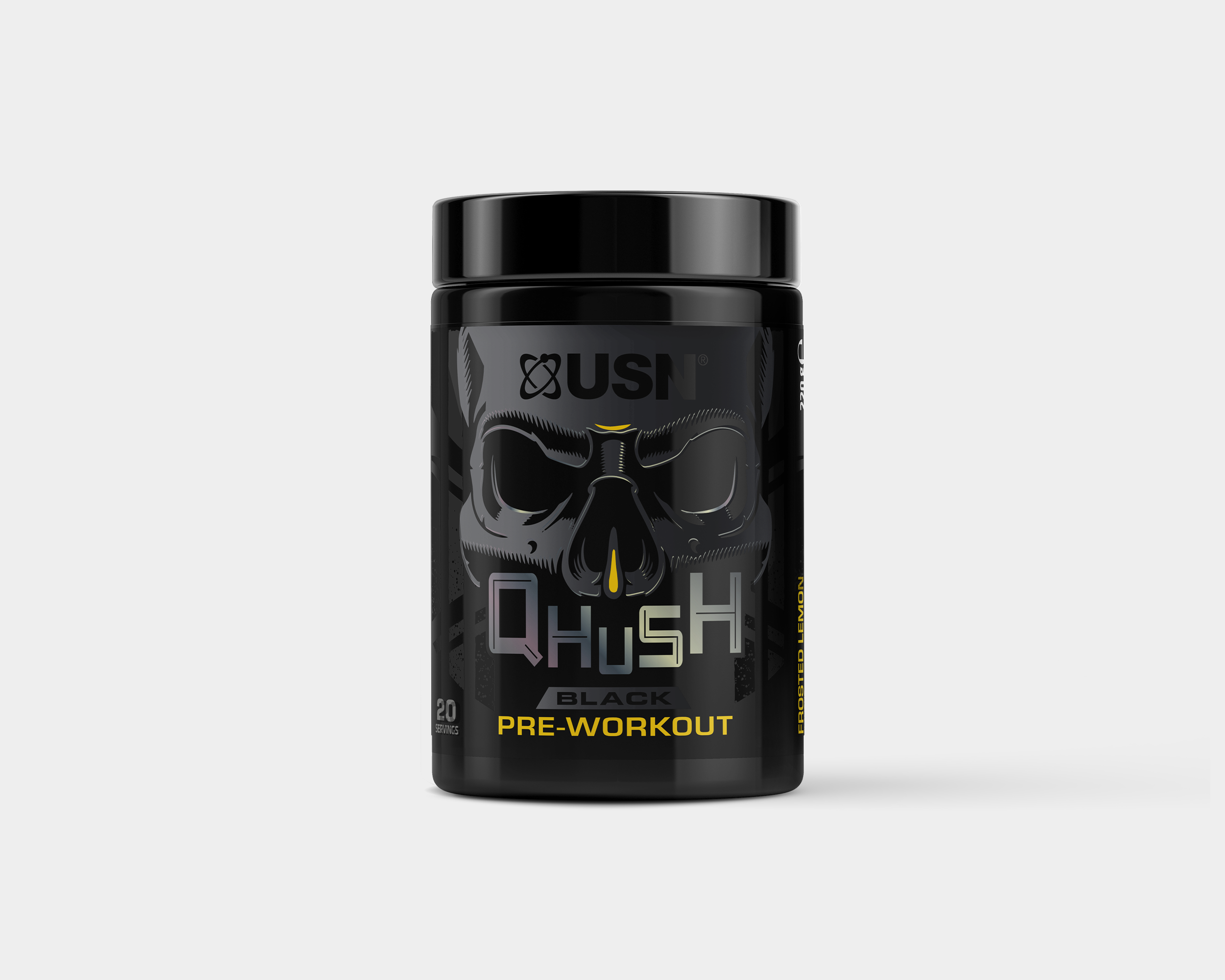 Qhush Black Pre-Workout 220g